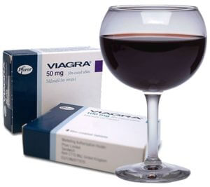 Можно ли пить виагру с алкоголем